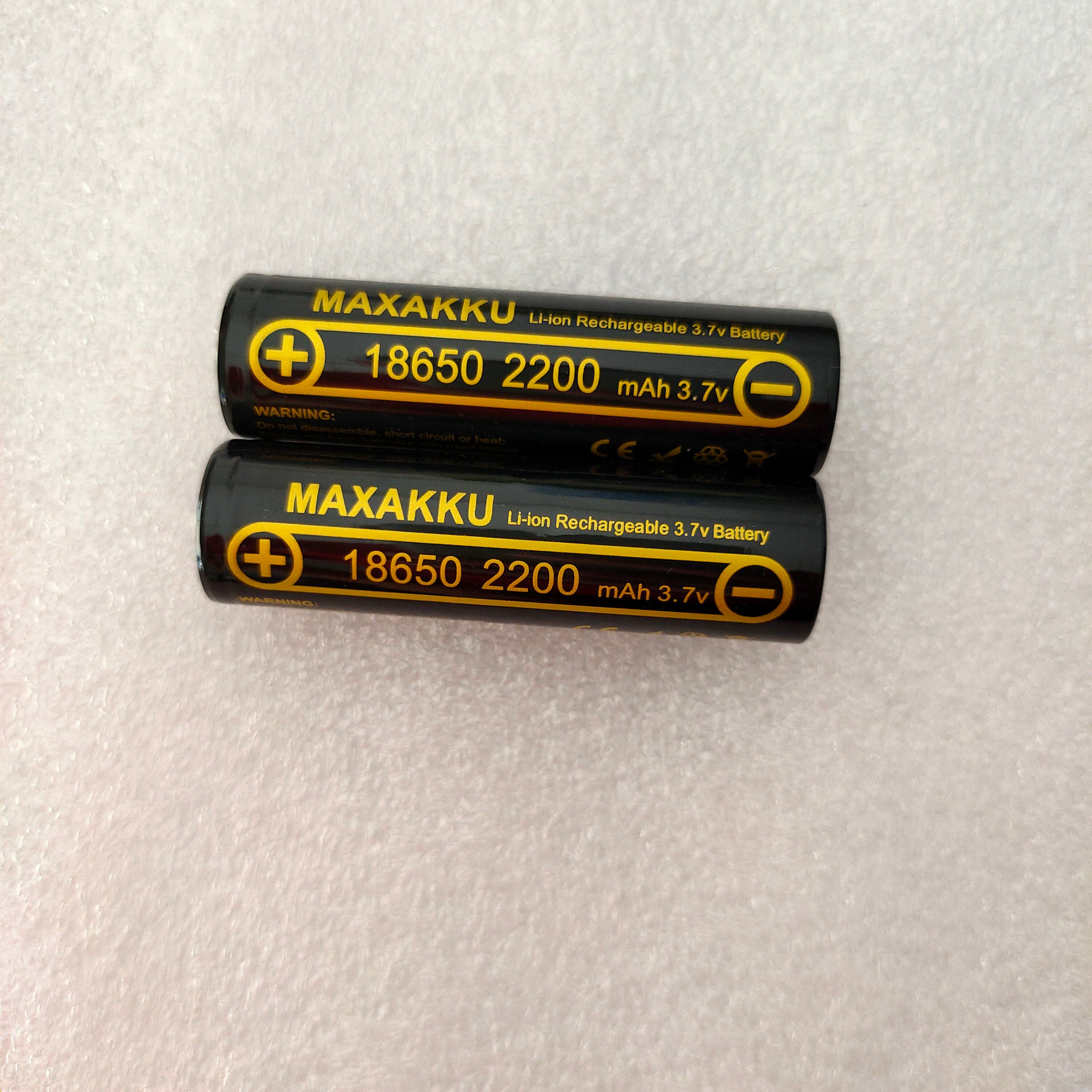 4 pz 3.7 V 2200 mAh 18650 Vera Capacità 100% Brand New Ricaricabile Ba –  batteryzone-IT