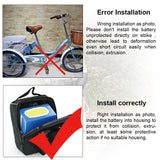 Batteria 52V 20Ah Batteria Ebike agli ioni di litio D034 con BMS 40A per ebike all'aperto