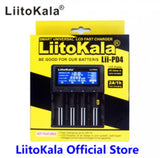 Liitokala Lii-100 Lii-202 Lii-402 Lii-PD4 Caricabatteria LCD