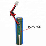 4PCS 3.7v 2200mAH Batteria Ricaricabile Agli Ioni Di Litio 18650 Con PCB E 10KNTC PH 2.0-2P