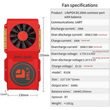 Daly Intelligente BMS Li-ion Lifepo4 8S 24V Li-Ion 200A FAN Bluetooth 52 130 235