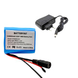 12V 6000mAh 18650 Batteria ricaricabili al litio BMS Con Caricabatteria