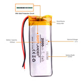 3.7V 2000mAh 102560 Batteria Ai Polimeri Di Litio Agli Ioni Di Litio Per E-Book Mobile Power DIY Tablet