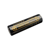 2 pezzi 18650 Batteria ricaricabili al litio 3,7 V 3400 MAh per torcia