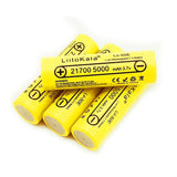 6 Pezzi 21700 4800 5000mAh Litio Nichel Batteria 3.7V 50E Kit 3.7V 15A Uscita 5C Tasso Di Scarico