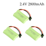 3pcs 2.4 V 2800mah NiMH Batteria Per RC Auto Giocattolo Treni Robot Barca AA