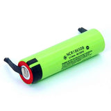 10 Pezzi Nuova Batteria Al Litio NCR18650B 3,7V 3400 MAh 18650, Foglio Di Nichel Per Saldatura