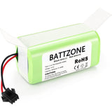 14.4V 2600mAh Li-Ion Batteria Per Tesvor Tesworth X500