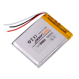 2pcs 504050 3.7V 3 Fili 1500MAH Polimero Batteria Al Litio GPS Mp3 Mp4 DVR Auto Treelogic TL-501 4Gb