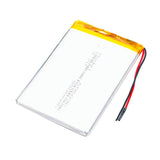 2 Pezzi 606090 3,7 V 5500 MAh Batteria Ai Polimeri Di Litio Con Modulo Di Ricarica PCB Protettivo