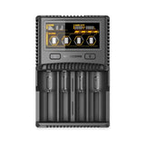 Caricabatterie Professionale Con SC4 A 4 Slot, Adatto Per Batterie Li Ion, Ni MH, Ni Cd, Display A Colori LCD