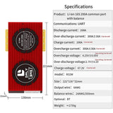 Daly Smart BMS Lifepo4 Li-ion 16S 48V 60V 200A Scheda BMS Bluetooth 32130221