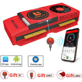 Daly Smart BMS Lifepo4 Li-ion 16S 48V 60v 500A Con Fan Bluetooth 52 130 257